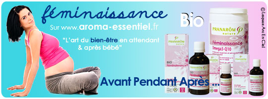 Gamme complète aux Huiles essentielles pour la femme Enceinte. Spécial Grossesse, avant, pendant et après.