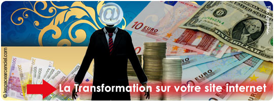 La Transformation sur Votre site Internet