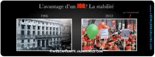 L'avantage d'un job la stabilite ?