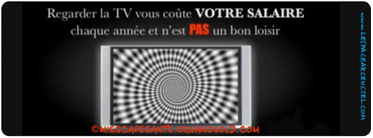 Regarder la télévision vous coûte votre salaire !